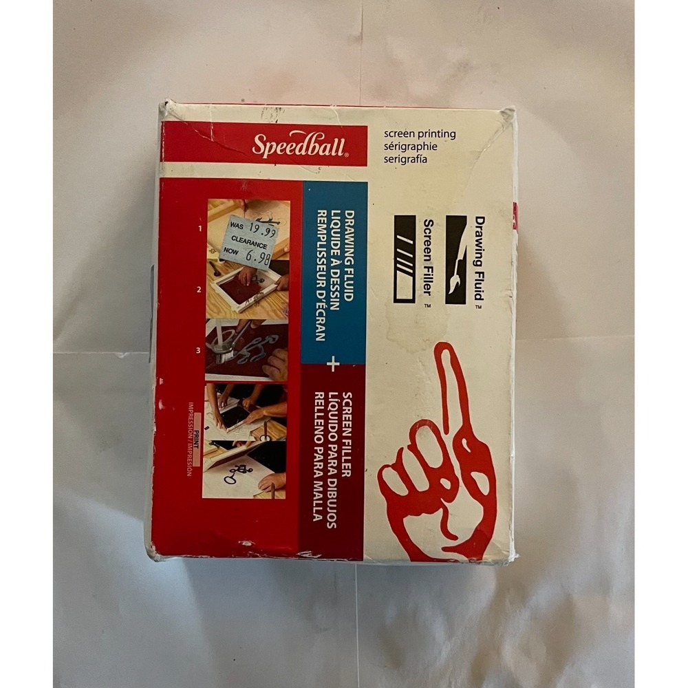 Speedball Drawing Fluid and Screen Filler KIt for Screen Printing!